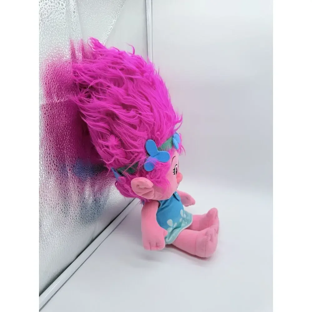 Dreamworks 2016 Poppy Pink Troll Plush Trolls Movie Stuffed Toy Doll 17